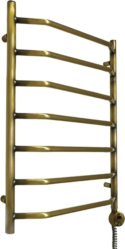 Полотенцесушитель электрический Domoterm Лаура П7 50x70, античная бронза, R