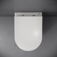 Комплект Унитаз подвесной Ceramicanova Mia Rimless CN1805 + Инсталляция AlcaPlast AM101/1120-4:1 RU M570-0001 кнопка смыва белая