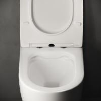 Комплект Унитаз подвесной Ceramicanova Mia Rimless CN1805 + Инсталляция AlcaPlast AM101/1120-4:1 RU M570-0001 кнопка смыва белая