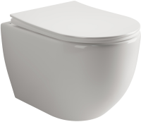 Комплект Унитаз подвесной Ceramicanova Mia Rimless CN1805 + Инсталляция AlcaPlast AM101/1120-4:1 RU M570-0001 кнопка смыва белая