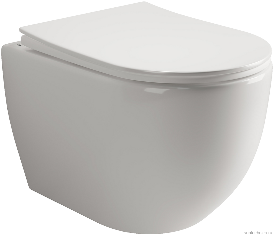 Комплект Унитаз подвесной Ceramicanova Mia Rimless CN1805 + Инсталляция AlcaPlast AM101/1120-4:1 RU M570-0001 кнопка смыва белая