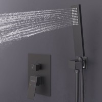 Душевой комплект Berges Figure 2S 071032 С ВНУТРЕННЕЙ ЧАСТЬЮ, черный матовый