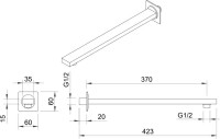 Душевой комплект Berges Figure 2S 071032 С ВНУТРЕННЕЙ ЧАСТЬЮ, черный матовый