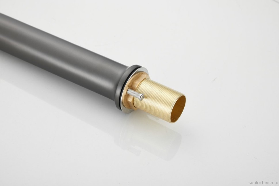 Смеситель для раковины BELZ B713 B11713-3 оружейная сталь