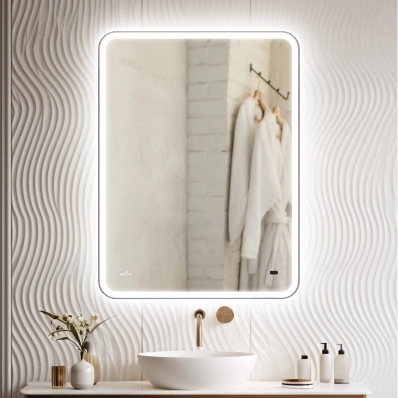 Зеркало Mixline Турин 50 с подсветкой, бесконтактный выключатель