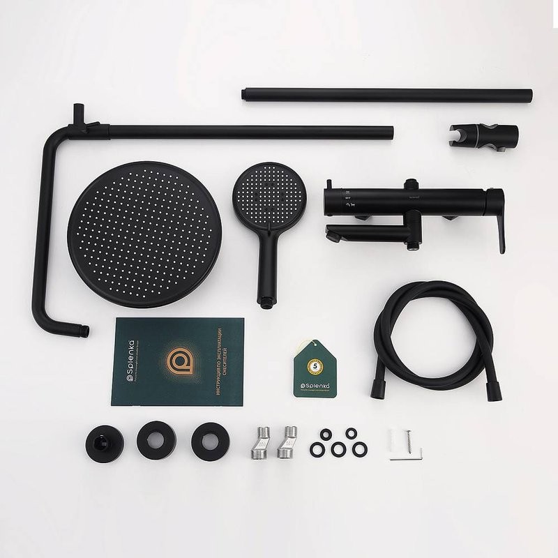 Душевая стойка Splenka S223 S223.24.06 черный