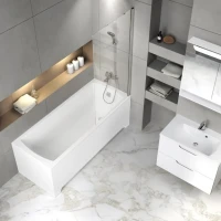 Акриловая ванна Ravak Classic II 150x70 см, пристенная, белая, на ножках