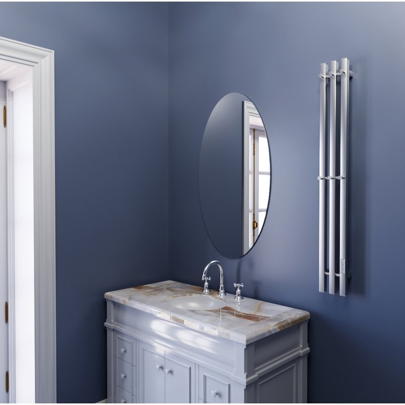 Полотенцесушитель электрический Маргроид Inaro профильный Inaro-12012-057-9006 120x15 см, подключение справа, сатиновый хром, I-образный