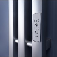 Полотенцесушитель электрический Маргроид Inaro профильный Inaro-12012-057-9006 120x15 см, подключение справа, сатиновый хром, I-образный