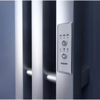 Полотенцесушитель электрический Маргроид Inaro профильный Inaro-12012-057-9006 120x15 см, подключение справа, сатиновый хром, I-образный