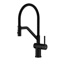 Смеситель для кухни со съемным изливом на магните Raglo R86.41.06, черный Смеситель для кухни со съемным изливом на магните Raglo R86.41.06, черный