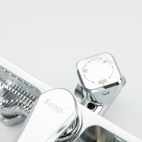 Душевая стойка Frap F24002 с крючками, хром