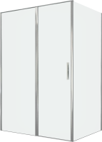 Душевой уголок Allen Brau Priority 140x100, профиль хром, стекло прозрачное