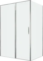 Душевой уголок Allen Brau Priority 140x100, профиль хром, стекло прозрачное