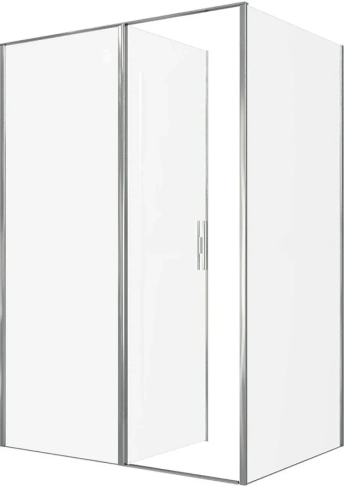 Душевой уголок Allen Brau Priority 140x100, профиль хром, стекло прозрачное