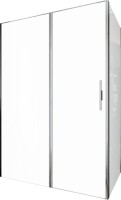 Душевой уголок Allen Brau Priority 140x100, профиль хром, стекло прозрачное
