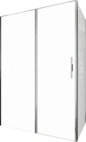 Душевой уголок Allen Brau Priority 140x100, профиль хром, стекло прозрачное