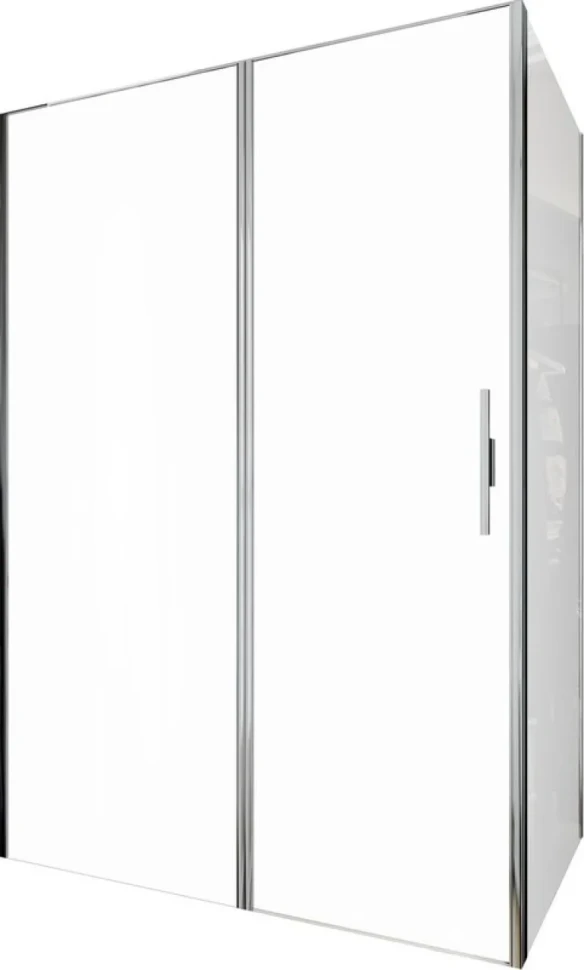 Душевой уголок Allen Brau Priority 140x100, профиль хром, стекло прозрачное