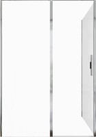 Душевой уголок Allen Brau Priority 140x100, профиль хром, стекло прозрачное