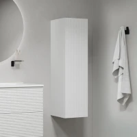 Пенал в ванную подвесной IDDIS, 30 см, белый, Bild, BIL30W0i97