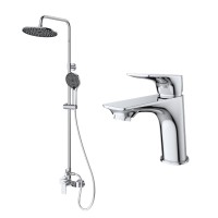 Комплект для ванной BelBagno Marino MARINO-DOCM/LVM-CRM хром Комплект для ванной BelBagno Marino MARINO-DOCM/LVM-CRM хром