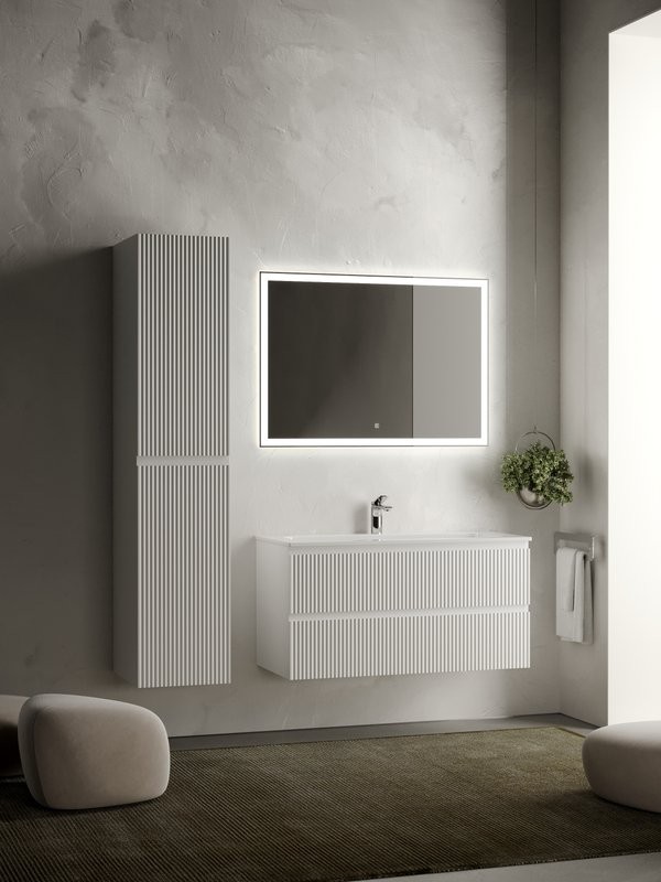 Тумба с раковиной Sancos Snob R 100 см, bianco