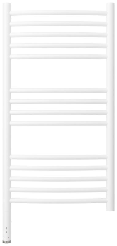 Полотенцесушитель электрический Сунержа Богема 3.1 30-6002-8040 90x45 см, подключение слева, матовый белый, лесенка