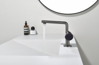 Смеситель для раковины Black&White Gravity 7207GM gun metal Смеситель для раковины Black&White Gravity 7207GM gun metal