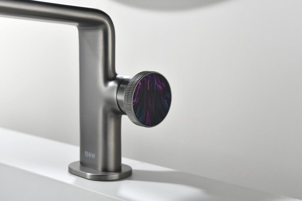 Смеситель для раковины Black&White Gravity 7207GM gun metal