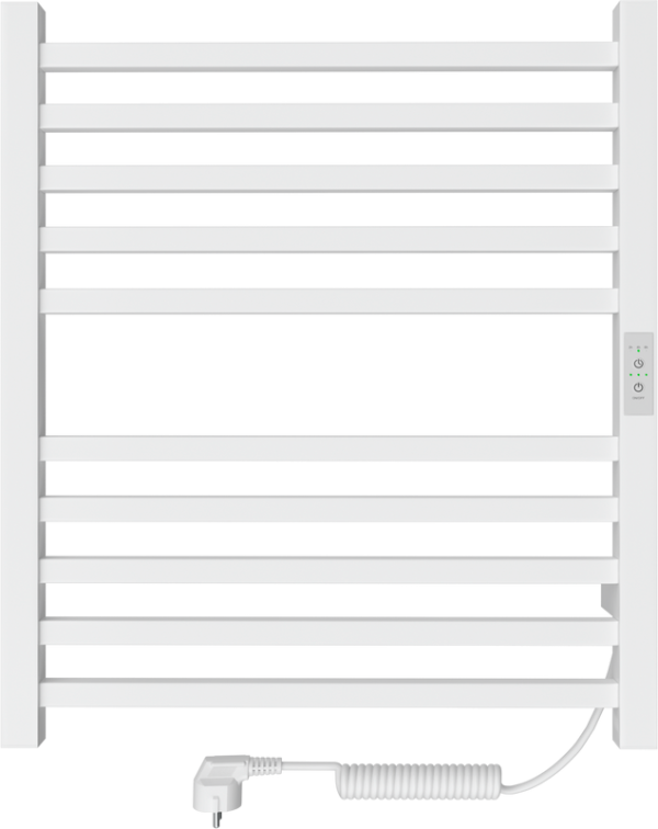Полотенцесушитель электрический Indigo Attic LСLATCE60-50WMRt белый матовый