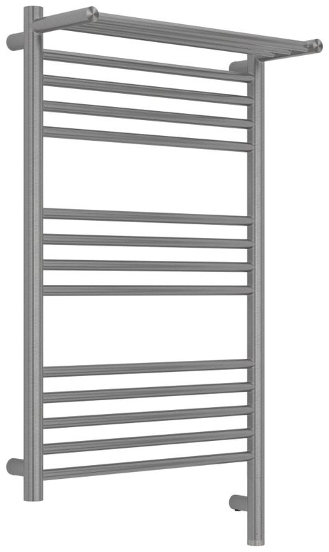 Полотенцесушитель электрический Сунержа Богема 3.1 071-6007-8050 90x55 см, подключение справа, сатин, лесенка, с полкой