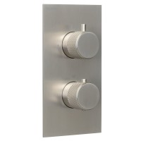 Термостатический смеситель встраиваемый Splendy Passion PA204U2T2NB С ВНУТРЕННЕЙ ЧАСТЬЮ, никель брашированный