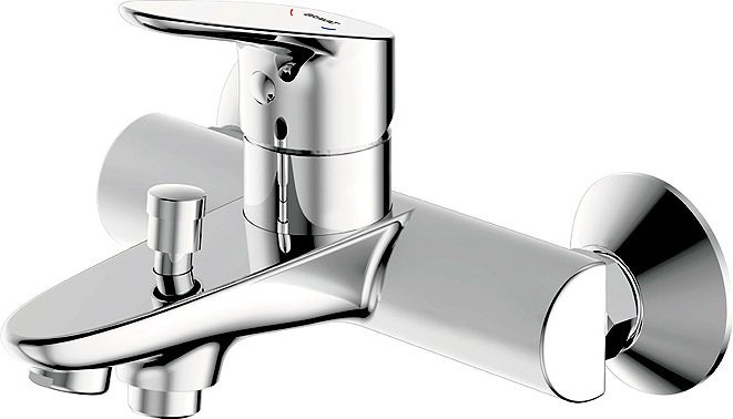 Смеситель для ванны с душем Bravat Drop F64898C-B