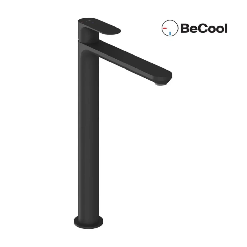 Смеситель для раковины Ravak Eleganta EL 015.21BLM BeCool, матовый черный