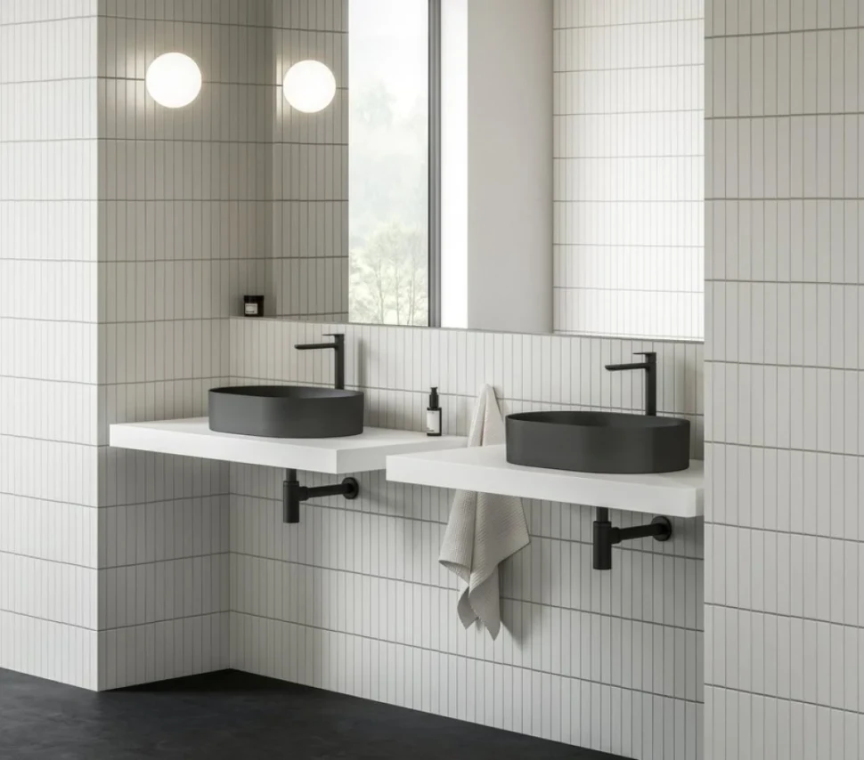 Смеситель для раковины Ravak Eleganta EL 015.21BLM BeCool, матовый черный