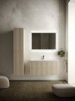 Тумба с раковиной Sancos Snob R 100 см, beige soft