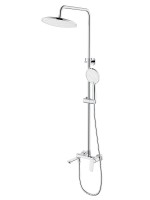 Душевая стойка AZARIO Alanti AZ-K2332 хром