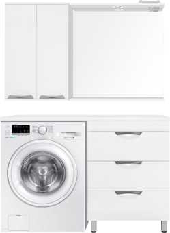 Мебель для ванной Style Line Жасмин 60 Люкс Plus белая, для стиральной машины R