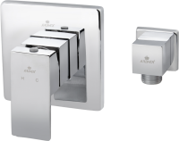 Встраиваемый смеситель для душа и ванны Kaiser Sonat 34177 С ВНУТРЕННЕЙ ЧАСТЬЮ, хром Встраиваемый смеситель для душа и ванны Kaiser Sonat 34177 С ВНУТРЕННЕЙ ЧАСТЬЮ, хром