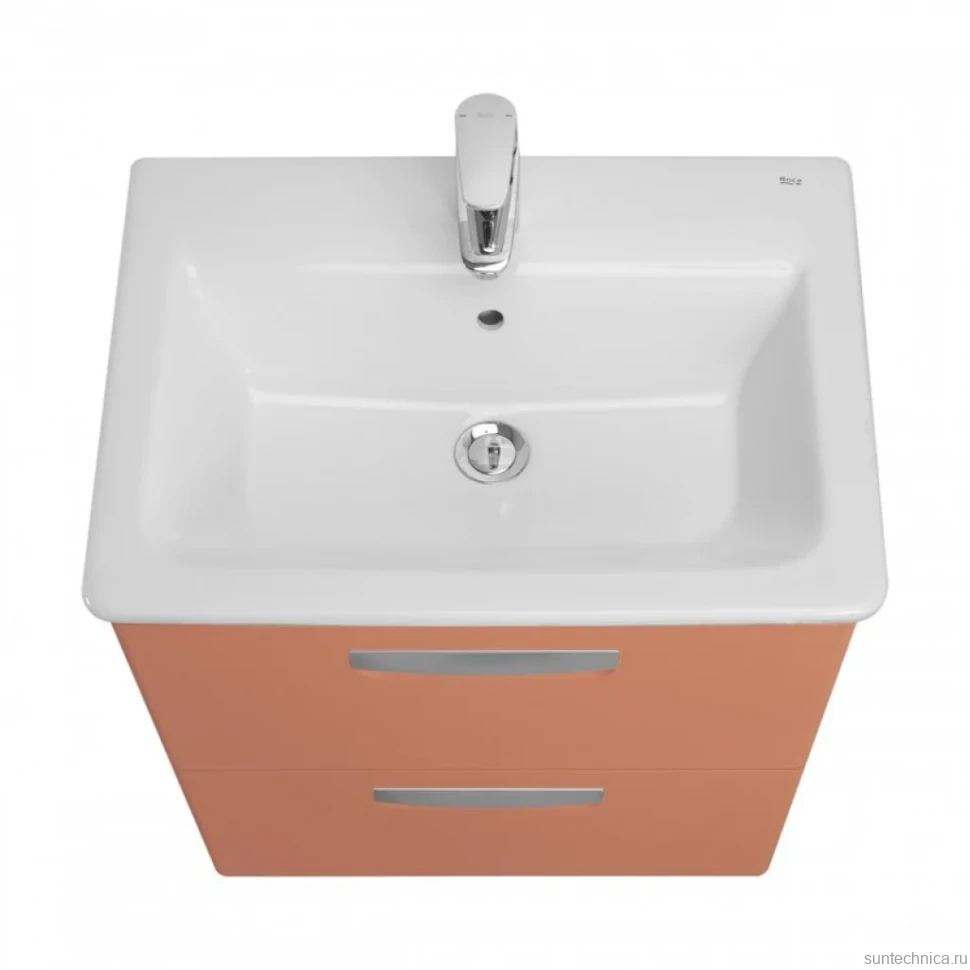Тумба с раковиной Roca The Gap Original 60 терракота