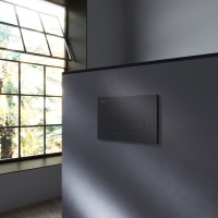 Кнопка смыва для унитаза AM.PM Pro S I047038 пластик, цвет матовый черный