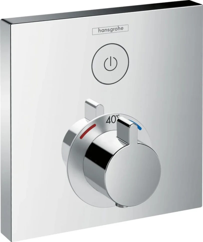 Термостатический смеситель встраиваемый Hansgrohe ShowerSelect 15762000 для душа, хром