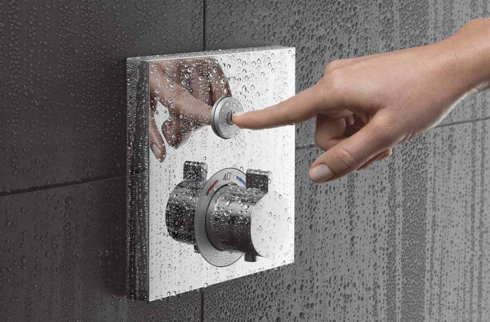 Термостатический смеситель встраиваемый Hansgrohe ShowerSelect 15762000 для душа, хром