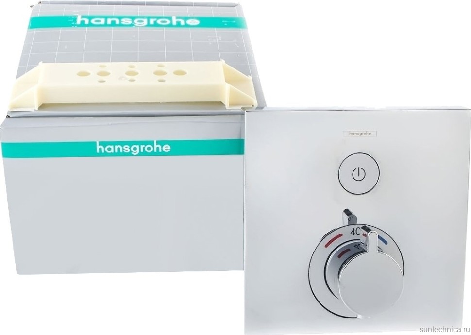 Термостатический смеситель встраиваемый Hansgrohe ShowerSelect 15762000 для душа, хром