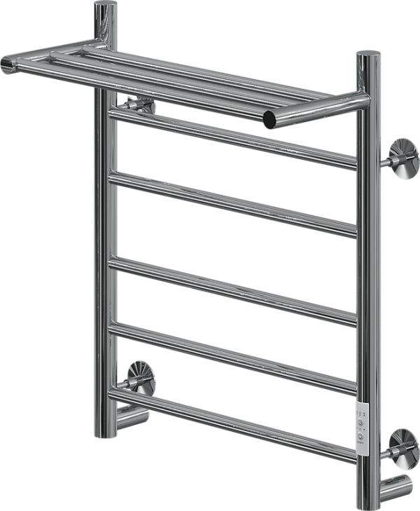 Полотенцесушитель электрический Ника Way 2 60/50, с полкой, хром