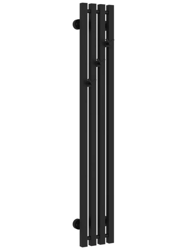 Полотенцесушитель водяной Сунержа Сатерленд Pro 31-0457-1215 120x20 см, матовый черный, I-образный