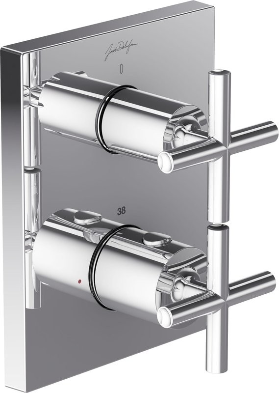 Термостатический смеситель встраиваемый Jacob Delafon Modulo E75388-CP для душа
