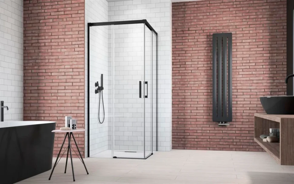 Душевой уголок Radaway Idea Black KDD 80x80