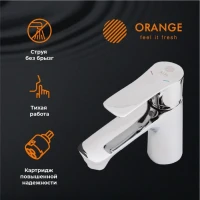 Смеситель для раковины Orange Aristo Aristo M19-021cr для раковины Смеситель для раковины Orange Aristo Aristo M19-021cr для раковины