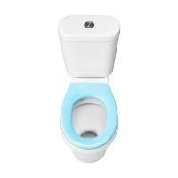 Детский унитаз-компакт Santek Алькор 1WH501846 белый, сиденье голубое